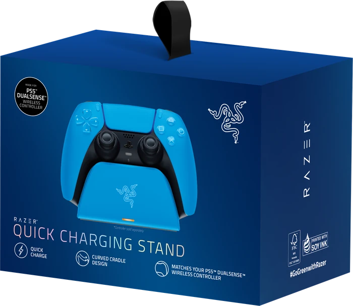 Razer Universal Schnell Ladestation blau (PS5)