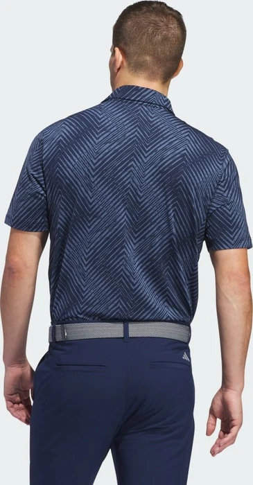 adidas Ultimate365 Allover Print Poloshirt kurzarm collegiate navy/preloved ink (Herren)