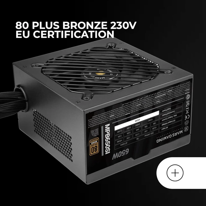 Mars Gaming MPB650SI schwarz 650W, ATX 2.4