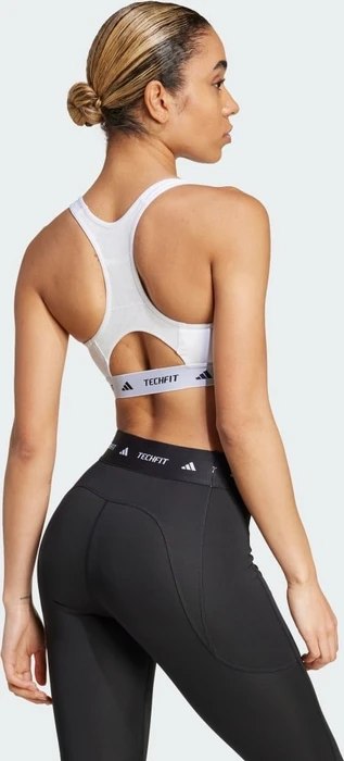 adidas Techfit Sport-BH weiß (Damen)