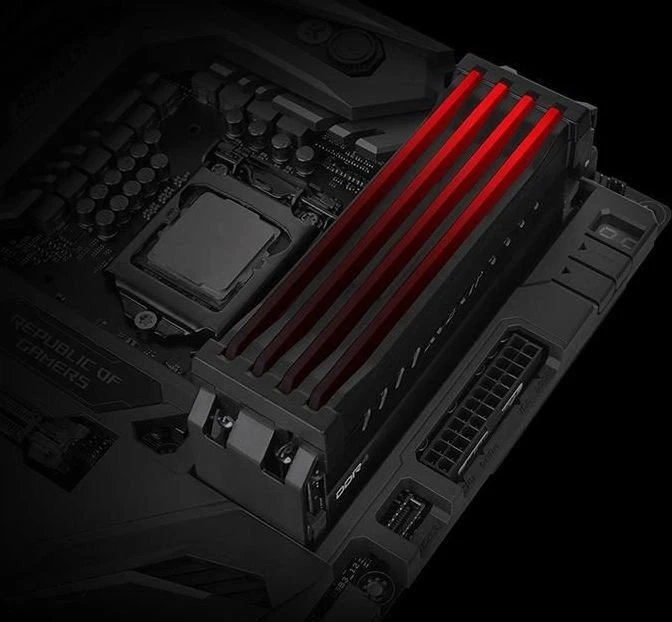 Thermaltake Pacific R1 Plus DDR4 RGB Beleuchtung für Speichermodul, schwarz