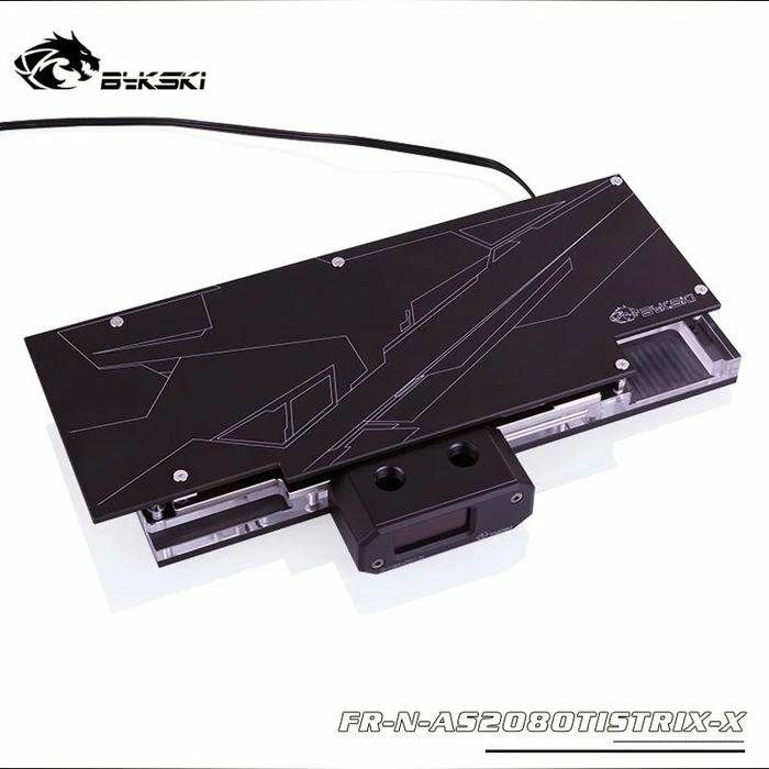 Bykski NVIDIA RTX 2080 ASUS Strix mit Backplate, schwarz