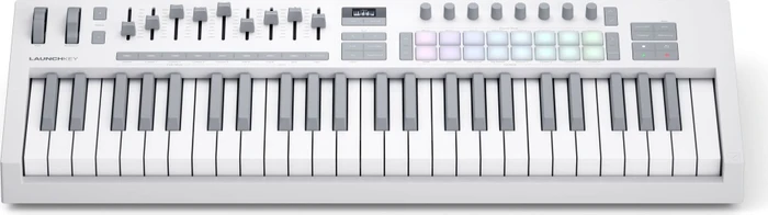 Novation Launchkey 49 MK4 weiß
