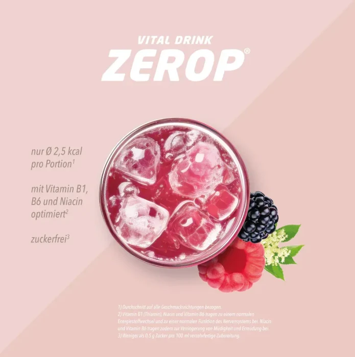 Best Body Nutrition Vital Drink Zerop Waldfrucht 1l
