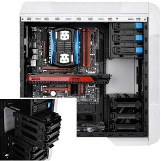 Thermaltake Chaser A31 Snow Edition, Acrylfenster