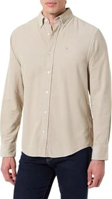 Gant Regular Fit Cord Hemd langarm greige (Herren)
