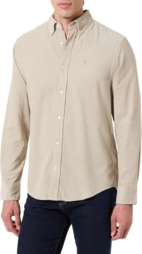 Gant Regular Fit Cord Hemd langarm greige (Herren)