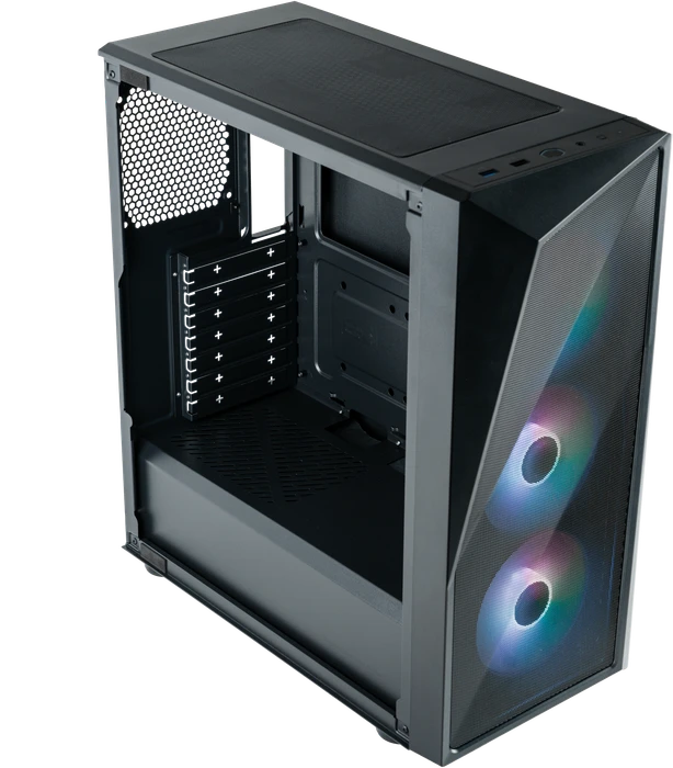 Cooler Master CMP 520, schwarz, Glasfenster
