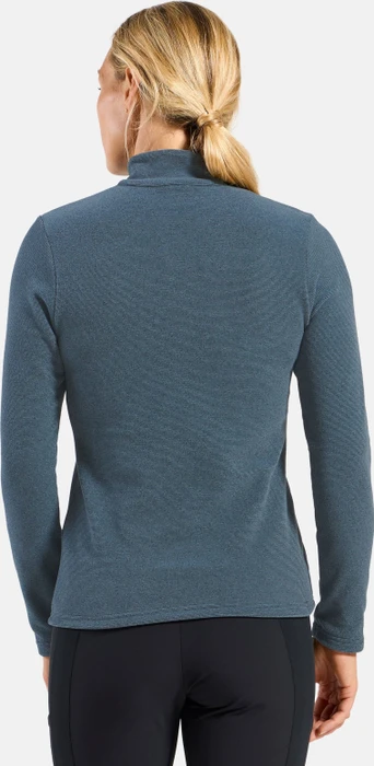 Odlo Roy Mid Funktionsshirt langarm provincial blue/black (Damen)