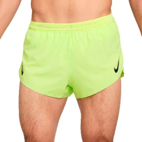 Nike Dri-FIT ADV AeroSwift Laufhose kurz light lemon twist/black (Herren)