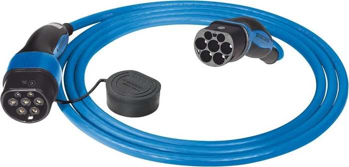 Mennekes Ladekabel Mode 3 blau, 11kW, 4m