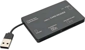 InLine All-in-1 Multi-Slot-Cardreader, USB-A 2.0 [Stecker] (76636A)
