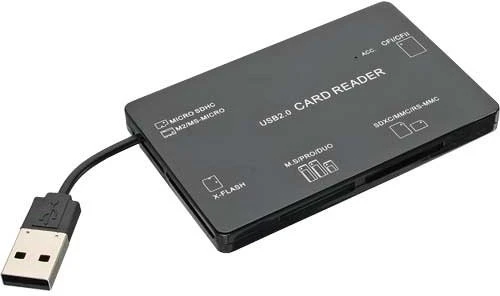 InLine All-in-1 Multi-Slot-Cardreader, USB-A 2.0 [Stecker]