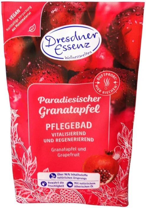 Dresdner Essenz Granatapfel Grapefruit Badesalz, 60g