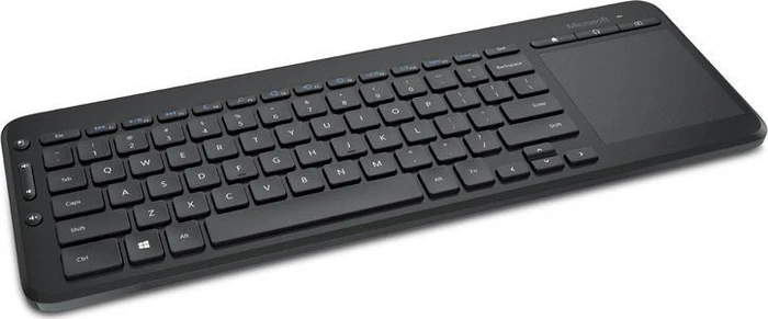 Microsoft All-in-One Media Keyboard schwarz, USB, DE