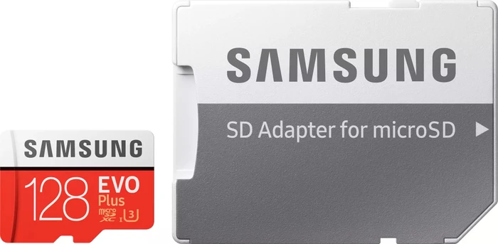 Samsung EVO Plus R100/W90 128GB Kit, UHS-I U3, Class 10