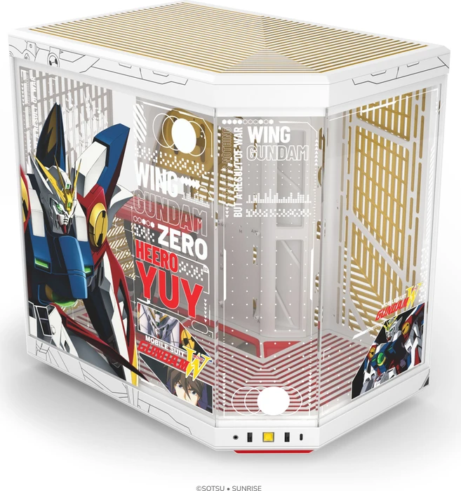 Hyte Y70 Gundam Wing, Glasfenster