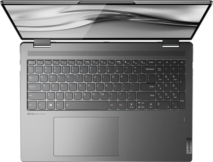 Lenovo Yoga 7 16IAP7, Storm Grey, Core i7-1260P, 16GB RAM, 1TB SSD, DE