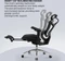 Sihoo Doro C300L Ergonomischer Bürostuhl mit Fußstütze, schwarz Vorschaubild