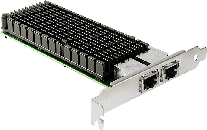 Inter-Tech ST-7214 10G LAN-Adapter, 2x RJ-45, PCIe 2.1 x8