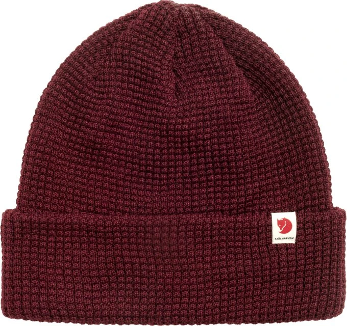 Fjällräven Tab Mütze dark garnet