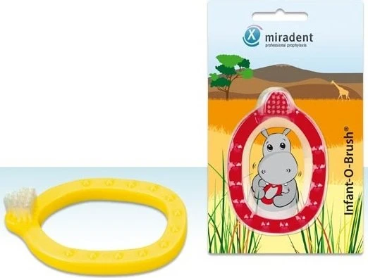 Miradent Infant-O-Brush gelb, 1 Stück