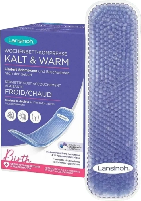 Lansinoh Wochenbetteinlagen kalt & warm, 13 Stück
