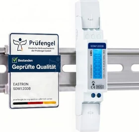 Eastron SDM120DB Wechselstromzähler, 1-Phase, Hutschiene, Strom-/Energiemesser (SDM120-MODBUS-MID)