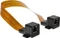 InLine Flachband RJ-45 Patchkabel/Fensterdurchführung, 2x RJ-45 Buchse, 0.3m Vorschaubild