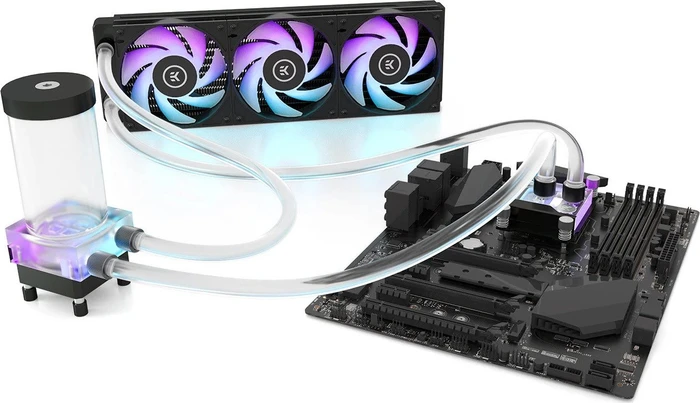 EK Water Blocks Classic Line EK-Classic Kit S360 D-RGB, Black Nickel Edition