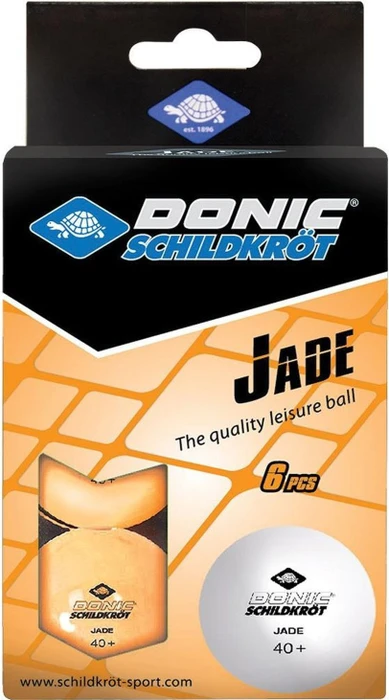 Donic Schildkröt Jade Poly 40+ Tischtennisbälle, 6 Stück