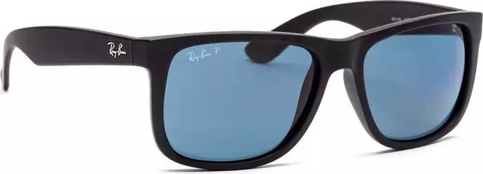 Ray-Ban RB4165 Justin Classic 54mm schwarz/polarized blau