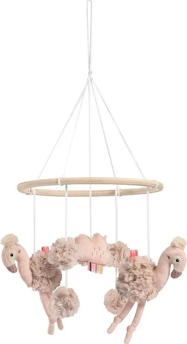 Fehn Lazy, Crazy & Pink Holz-Mobile Flamingo
