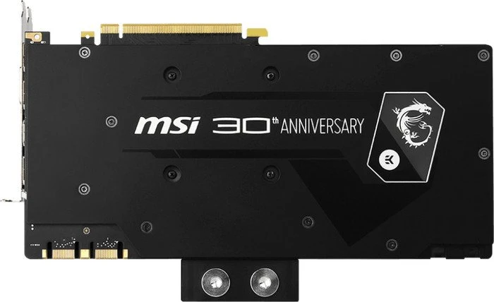 MSI GeForce GTX 1080 30th Anniversary, 8GB GDDR5X, DVI, HDMI, 3x DP