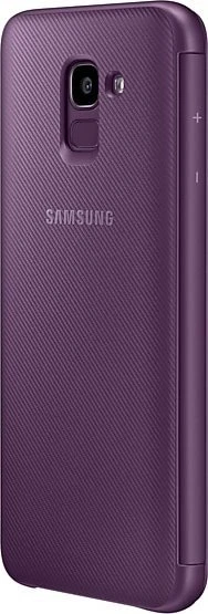 Samsung Wallet Cover für Galaxy J6 (2018) violett