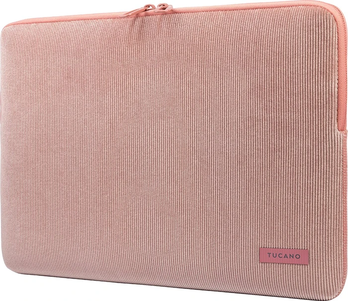 Tucano Velluto Sleeve für MacBook 16" rosa