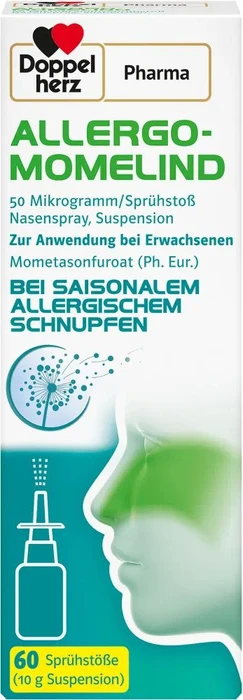 ALLERGO-MOMELIND Doppelh.50 µg/Spr.St. 60Spr.St. 10 g