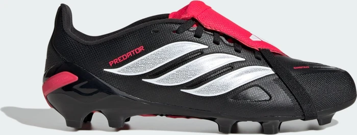 adidas Predator League Fold-Over Tongue FG core black/cloud white/lucid red (Junior)