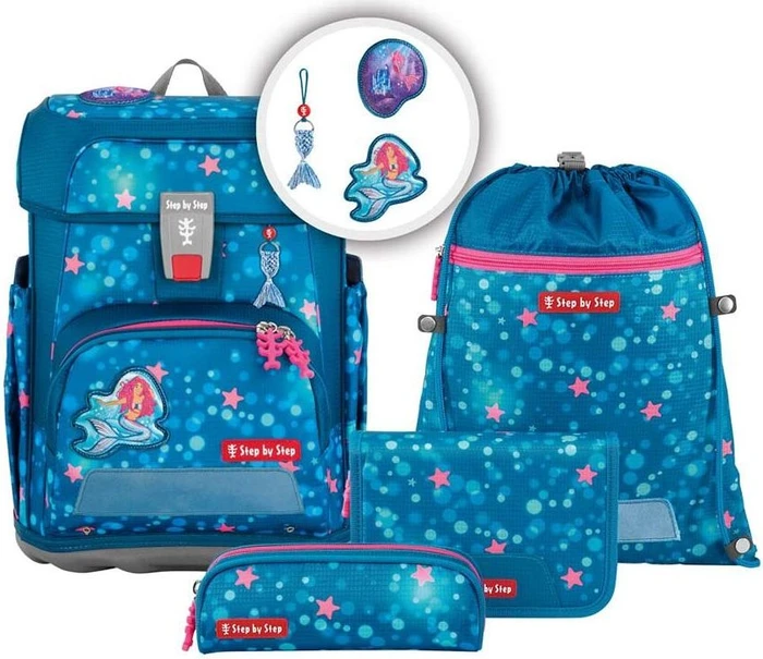 Step by Step Cloud Schultaschen-Set 5-tlg.