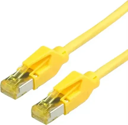 Draka UC900 SS27 TM31 LSOH Patchkabel, Cat7/Cat6a, S/FTP, RJ-45/RJ-45, 3m, gelb