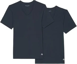 Marc O'Polo Essential V-Neck 2er-Pack T-Shirt kurzarm navy (Herren)