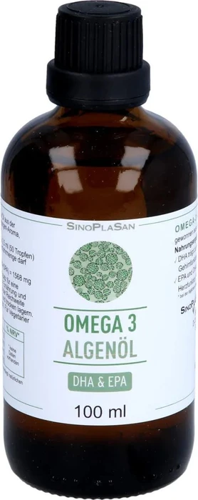 SinoPlaSan Omega 3 Algenöl DHA + EPA, 100ml