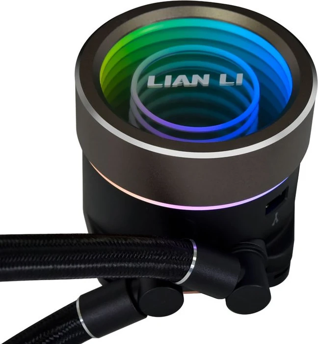 Lian Li Galahad II Trinity 360 Black, schwarz