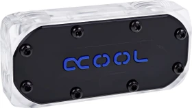 Alphacool GPX SLI Connector Dual asymetric - 4-Slot, Acryl, Acetal