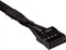 Corsair Frontpanel Verlängerung 30cm, sleeved, schwarz Vorschaubild