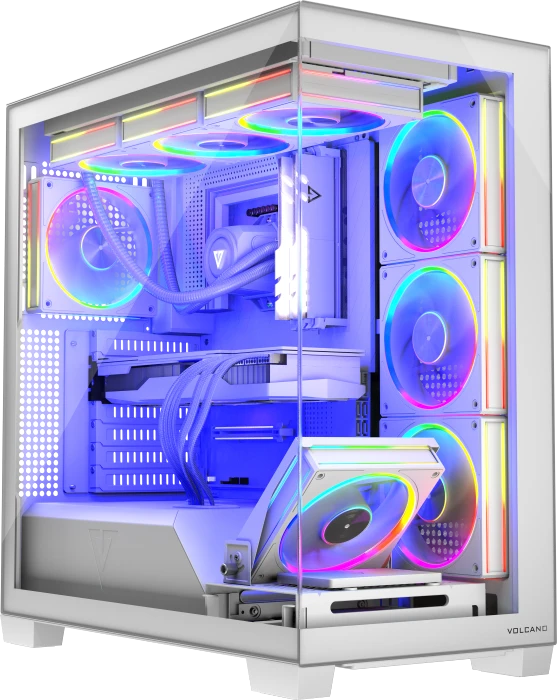 Modecom Volcano Stellar ARGB 8F White, Glasfenster