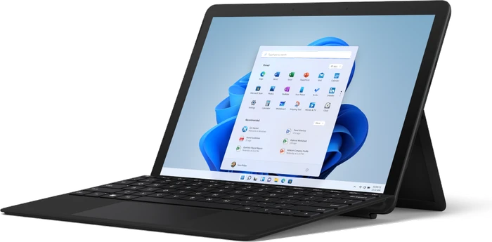 Microsoft Surface Go 3, Mattschwarz, Pentium Gold 6500Y, 8GB RAM, 128GB