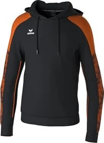 Erima Evo Star Hoodie schwarz/orange