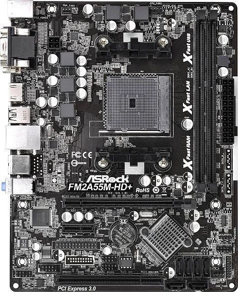 ASRock FM2A55M-HD+ (AMD FM2+)