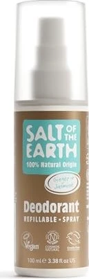 Salt of the Earth Natural Deodorant Spray Ginger & Jasmine nachfüllbar, 100ml